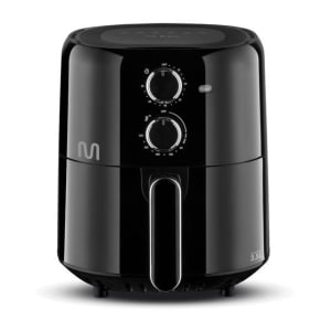 Fritadeira Elétrica sem óleo Air Fryer 35L 1500W 127V Preta Multi - GO213