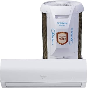 Ar Condicionado Midea Split HW 9.000 BTU/h Frio AirVolution Connect Inverter Monofásico 42AFVCI09S5 220V