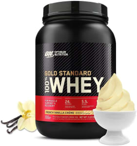 Optimum Nutrition, WHEY, Gold Standard, 2,00 LBS (907G) - Baunilha