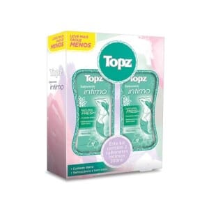Sabonete Íntimo Natural Fresh 200ml Topz