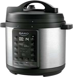 Dako Panela De Pressão Elétrica 1000w 6l Preta 127v