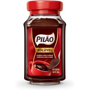 Café Solúvel Coado Pilão Vidro 100g