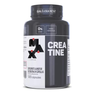 Suplemento Em Cápsulas Max Titanium Creatina Pote 120 Caps