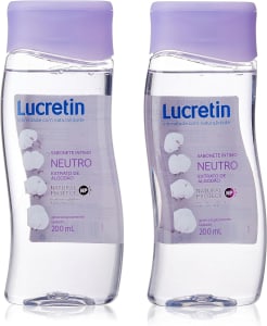 2 Unidades — Lucretin Neutro - Kit Sabonete Líquido Íntimo, 200Ml, 2 Unidades