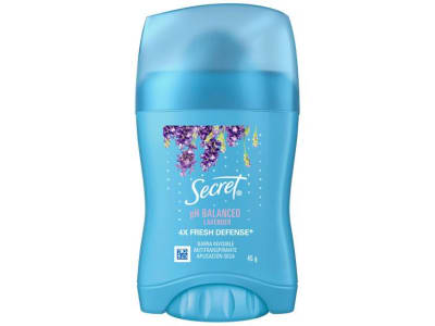 Desodorante Antitranspirante Em Barra Secret - Lavender Feminino 45g