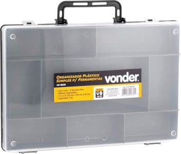 Organizador Plástico Simples Vonder Para Ferramentas - VD 8020