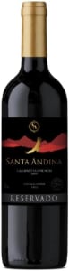 Santa Andina Vinho Tinto Chileno Reservado Cabernet Sauvignon 750 Ml