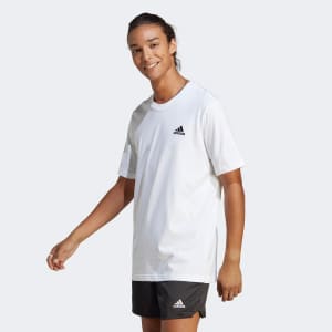 Camiseta Adidas Sport Logo Single Masculina - Branco