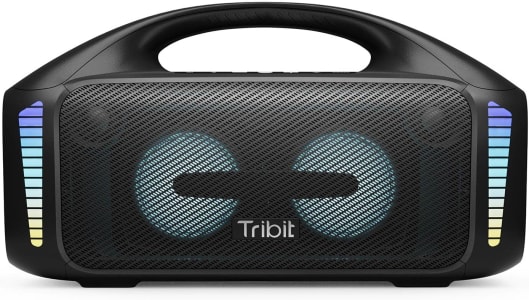 Alto-falante Bluetooth Tribit StormBox Blast, alto-falante portátil com som estéreo alto de 90 W com XBass Bluetooth 5.3, TWS, equalização personalizada, 30 horas de reprodução para festas ao ar livre