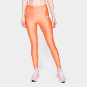 Calça Legging Adidas Latin Fit Solid Feminina - Coral