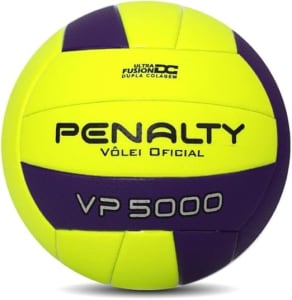 Bola de Vôlei Penalty VP 5000 Amarela e Roxa