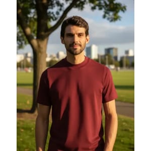 Camiseta Gola Média Masculina Básica Verona Opus