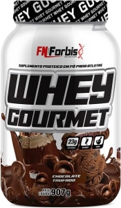 Whey Protein Gourmet 907g Pote - FN Forbis Nutrition (Chocolate Trufado)