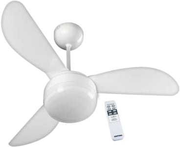 Ventilador de Teto, Fênix, Branco, c/ Controle, 127v, Ventisol