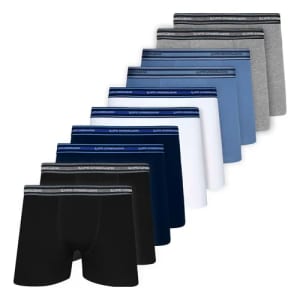Kit com 10 Cuecas Boxer Lupo Algodão