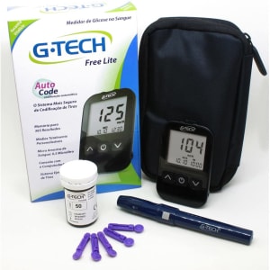 Medidor de Glicose G-Tech Free Lite