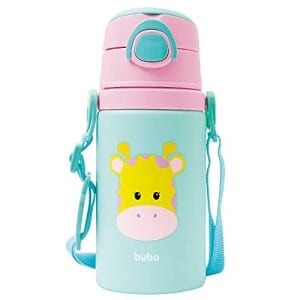 Garrafinha De Aluminio Animal Fun Unicórnio Buba 400ml