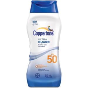 Protetor Solar Loção Coppertone Ultraguard FPS 50 210ml