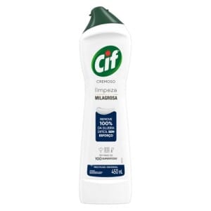 Cif Cremoso Limpeza Milagrosa Remove 100% Da Sujeira 450 Ml