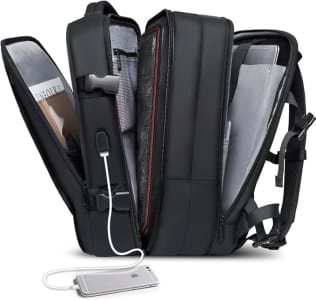 Mochila Bolsa Executiva Notebook Reforçada Impermeável Masculino Feminino Cabo USB Moderna Trabalho Escola Viagens