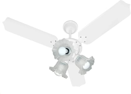 Ventilador Paris 3 Pás, 110V, Plástico, MDF - Tron (Branco)