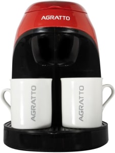 Cafeteira Aroma ACFP01I-01 Vermelha 2 Xícaras 450W Agratto