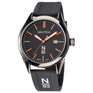 Relógio Nautica Masculino Borracha Cinza NAPHBF119 05 ATM