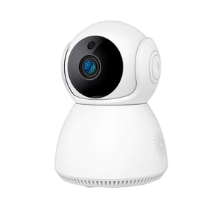 Câmera de Segurança DSI Dome Digital Panorâmica Wi-fi Zoom IR30 IP66 2MP 1080P Branco - AC01