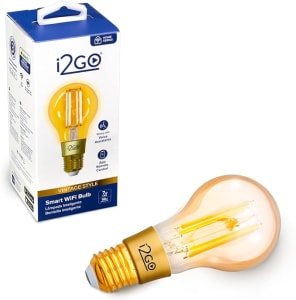 Lâmpada Inteligente Smart Lamp I2GO Vintage Wi-Fi LED Filamento I2GO - I2GO Home - Compatível com Alexa