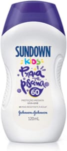 Protetor Solar Praia e Piscina Sundown Kids FPS 60, 120ml