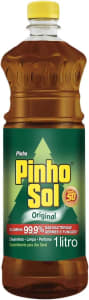 2 Unidades — Desinfetante Pinho Sol Original 1L