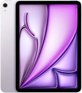 Apple iPad Air de 11 polegadas (M2): Tela Liquid Retina, 128 GB, câmera frontal horizontal de 12 MP/câmera traseira de 12 MP, Wi-Fi 6E, Touch ID, bateria para o dia todo — Roxo