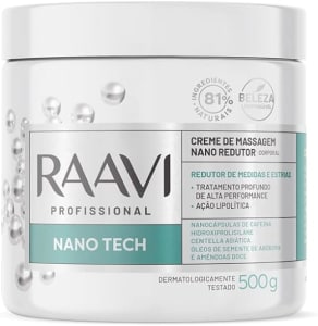 Raavi Creme Nano Redutor Fittie L 500G