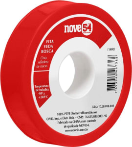 Nove54, Fita Veda-Rosca 18 Mm X 50 M.