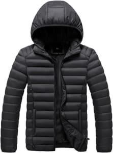 Jaqueta Casaco Puffer Bobojaco Corta Vento Capuz Removível Nylon Blusa Frio Neve Moto Reforçada Premium - Loboy