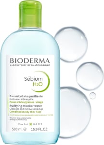 Água Micelar Dermatológica Antioleosidade Bioderma Sébium H2O 500ml