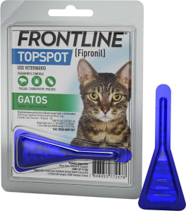 Antipulgas e Carrapatos Frontline Topspot para Gatos 0,5ml