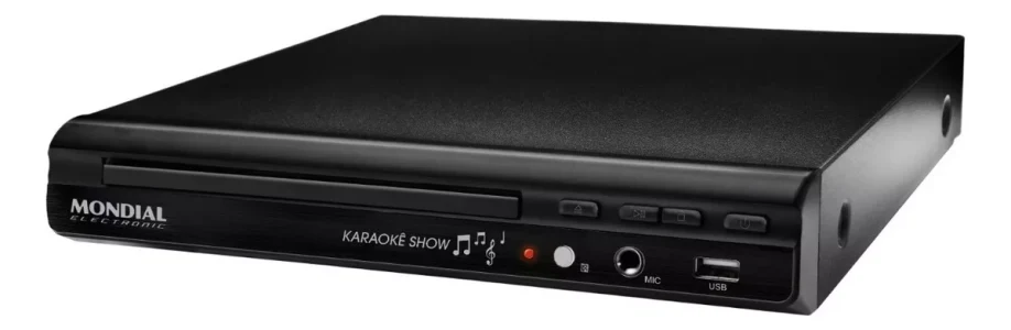 DVD Player Mondial D-20 com Função Karaokê e Entrada Usb