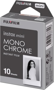 Filme Instax Mini Monochrome com 10 Fotos Fujifilm