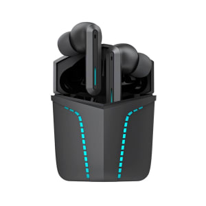 Fone de Ouvido Sem Fio Gamer WB Sentinel Bluetooth LED Som 360º Resistente a Água e Suor - WBTWSSENTPR