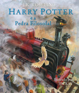 Livro Harry Potter e a Pedra Filosofal Edição Ilustrada - J.K. Rowling