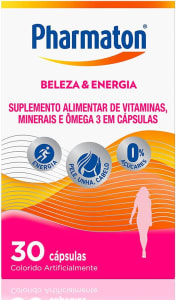 Polivitamínico Pharmaton Beleza e Energia 30 Cápsulas