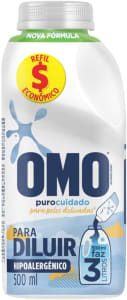 Sabão Líquido Refil Omo Puro Cuidado 500ml