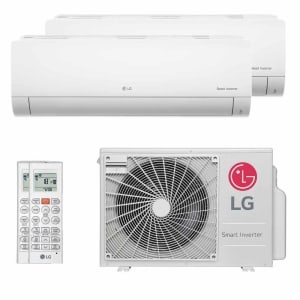 Ar Condicionado Multi Split Bi Split Inverter LG 18000 Btus (2x900 Quente e Frio)