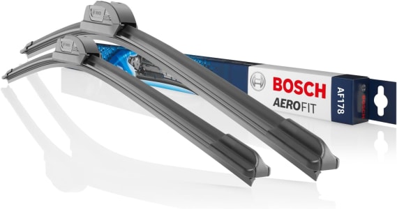 Jogo de Palhetas Dianteiras Bosch Aerofit AF178 para Limpadores de Para-brisa com Tratamento de Grafite 20" 500 mm