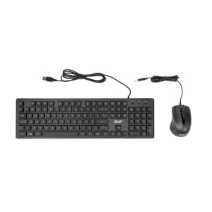 Kit Teclado e Mouse Acer OCC300 USB ABNT2 Com Teclado Numérico Preto - ZL.ACCEE.00A