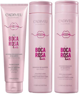 Cadiveu Kit Boca Rosa - 3 produtos