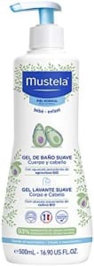 Mustela Gel Lavante Suave Com Abacate Orgânico 500ml