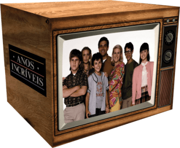 DVD Box Anos Incríveis – A Série Completa - TV Retrô - 23 Discos