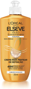 Creme Para Pentear L'Oréal Paris Elseve Óleo Extraordinário Cachos, 250ml